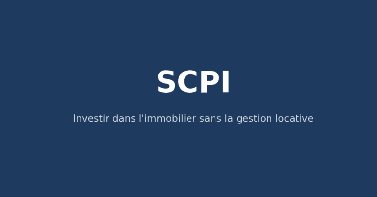 SCPI : investir dans l'immobilier sans la gestion locative